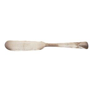 Vtg 1939 Embassy Bouquet Butter Spreader Knife International Silver Plate 5.75"